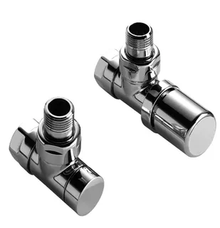 Zehnder Zubehör Ventilkörper Set B M30x1,5, Eckform, chrom – Bild 2