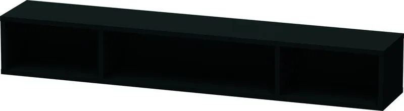 Duravit Regalelement L-Cube 140x800x120mm hori., 3 Fächer, graphit matt