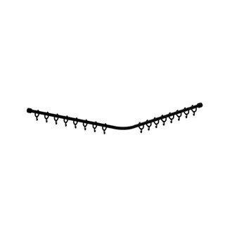 NB Cavere Care Duschvorhangstange 7382080 Carbonschwarz