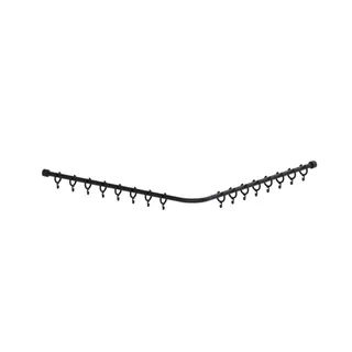 Normbau Cavere Care Duschvorhangstange 7382080 Carbonschwarz – Bild 2