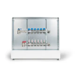 RAUTHERM Unit UP 75 HKV-D V2A 10 Kreise KGH vertikal links