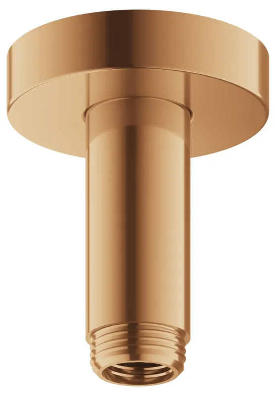 Keuco Brausearm Elegance 51689, Deckenanschluss, 100 mm, Bronze geb.