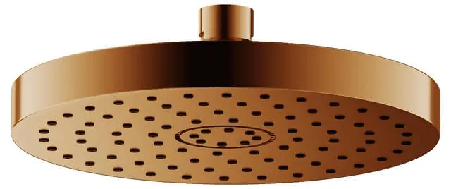Keuco Kopfbrause Elegance 51686, rund, 180 mm, Bronze gebürstet