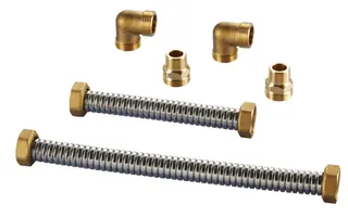 OVENTROP-Verb.-Set Edelstahlverteiler für "Regudis W-HTF"