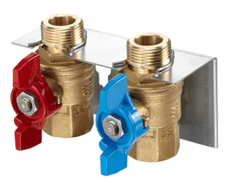 OVENTROP-Anschlussset für "Regudis W-HTF HT", 2er Set
