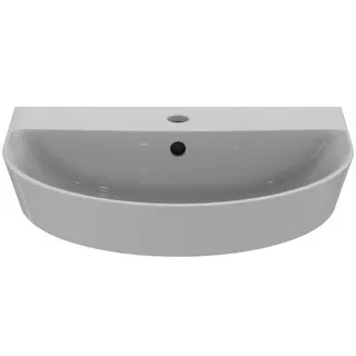 Ideal Standard Waschtisch Connect Air Arc, 1 Hahnloch, mit Überlauf, 550x460x160mm, Weiß – Bild 2