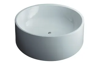 VitrA Badewanne Istanbul zylindr. 1600 mm freistehend Acryl Weiß Hochglanz