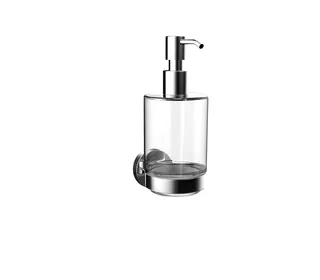 EC Seifenspender round 00100 Glasteil satiniert chr