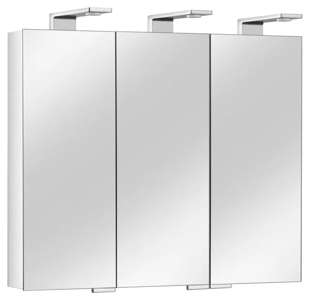 Keuco Spiegelschrank Royal Universe 12704, 3-trg., sil-elox., 1000x752 mm