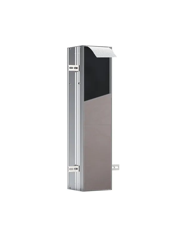Emco WC-Modul asis plus 11012 Unterputz, Anschlag links 658 mm befliesbar