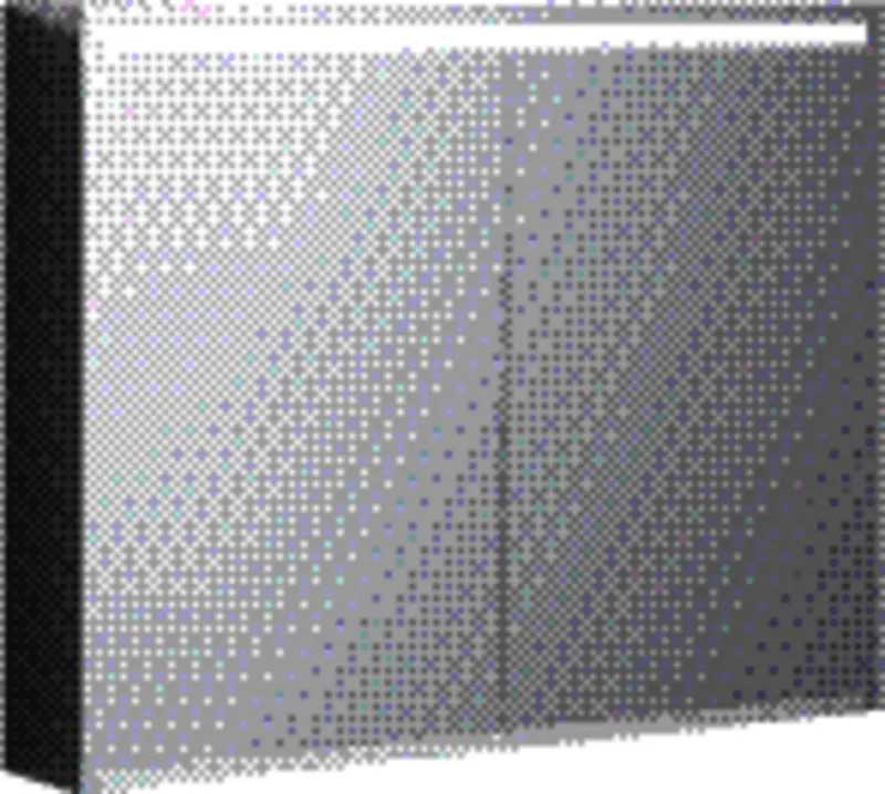 Geberit Option Spiegelschrank mit Beleuchtung zwei Türen, 90x70x15cm