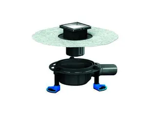 Bodenablauf DallDrain Individual, DN 50, 100 x 100 mm – Bild 2