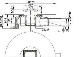 Bodenablauf DallDrain Individual, DN 50, 100 x 100 mm – Bild 4