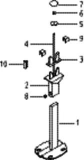Kermi Universalkonsole Konvektor L=800 mm, weiß – Bild 4