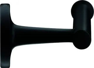 DU Starck T Papierrollenhalter, Schwarz Matt, 152x76x50