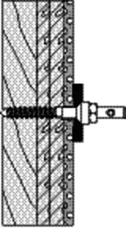 HEWI BM Rückenstütze 801/805 Classic, 2 Bef-P., Leichtbauw./Schichtholzpl.