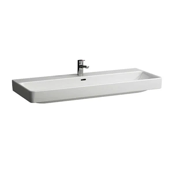 Laufen Waschtisch PRO S 465x1200x175 1 Hahnloch mit Überlauf weiß