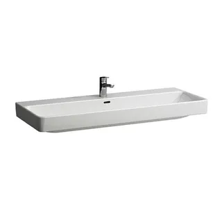 Laufen Waschtisch PRO S 465x1200x175 1 Hahnloch mit Überlauf weiß