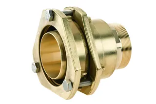 Beulco Übergangsstück gerade mit AG 2" 75x6,8/6,9 (Flansch)