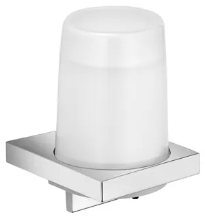 KE Lotionspender Edition 11 11152, kpl. Echtkristall-Glas, Nickel gebürstet