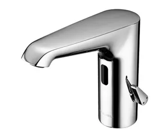 SCHELL Waschtisch-Arm. XERIS E HD-M. Elektron. Mischwasser, ohne Stromv., mid, chrom – Bild 2