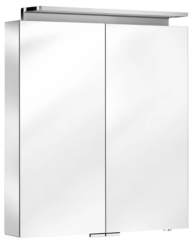 Keuco Spiegelschrank Royal L1 13602, silber-eloxiert, 650x742x150 mm