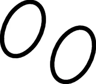 Ideal Standard O-Ring 32,00x2,00 (912703), 2 Stck.