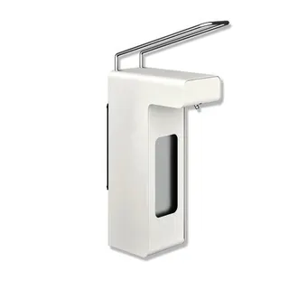 HEWI Desinfektions- und Seifenspender, 1.000 ml, signalweiß – Bild 2