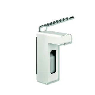HEWI Desinfektions- und Seifenspender, 500 ml, signalweiß