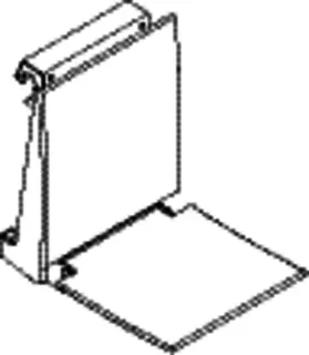HEWI Einhängesitz,B:350,f. Profil d:33, Sitzf. u. Einh. anthrazit anthrazitgrau – Bild 3