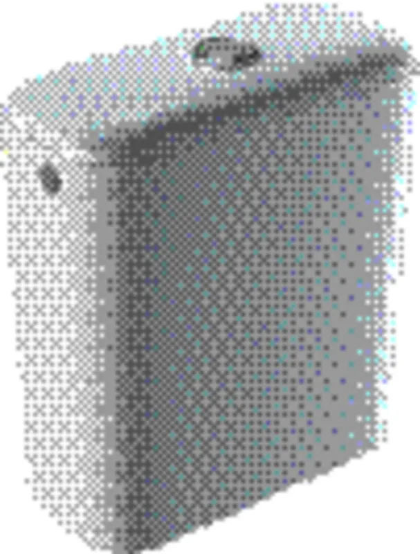 Geberit iCon AP-SPK aufges., 2-Mengen-Sp. Wasseranschluss seitlich, weiß
