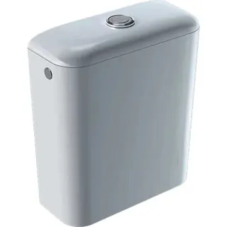 Geberit iCon AP-SPK aufges., 2-Mengen-Sp. Wasseranschluss seitlich, weiß – Bild 2