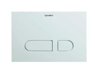 Duravit DuraSys A1 Betät.-Pl.mech. f. WC Dual Flush,Aufgesetzt/Fächenb.,Weiß – Bild 2