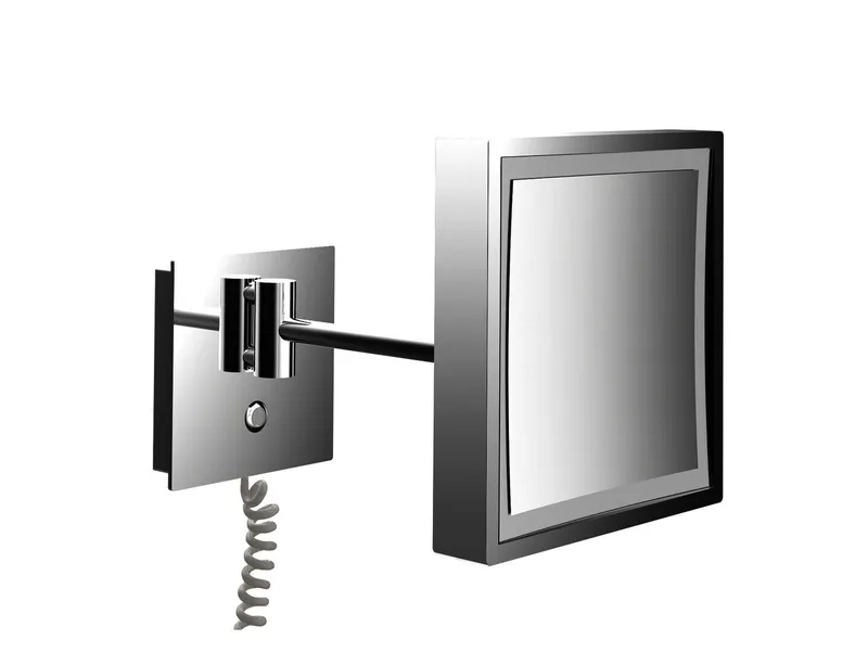 Emco LED-Kosmetikspiegel pure LED 06010 3-fach, 1armig 203x203 mm