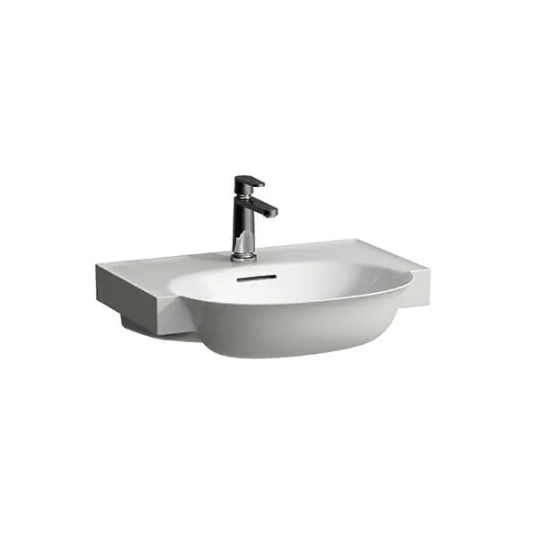 Laufen Waschtisch THE NEW CLASSIC 480x600x165 1 Hahnloch mit Überlauf weiß
