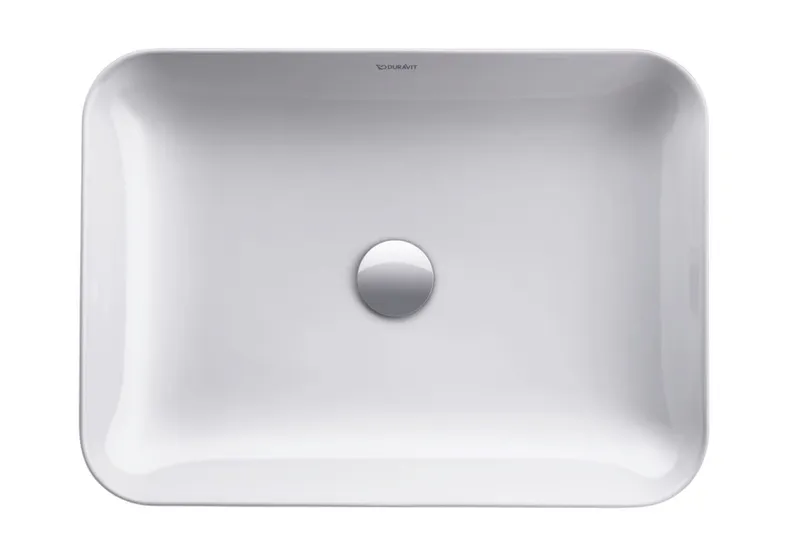 Duravit Aufsatzbecken Cape Cod 550mm Weiß o.Überlauf, o.Hahnlochbank