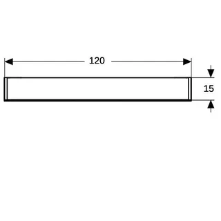 Geberit Option Spiegelschrank mit Beleuchtung drei Türen, 120x70x15cm – Bild 5