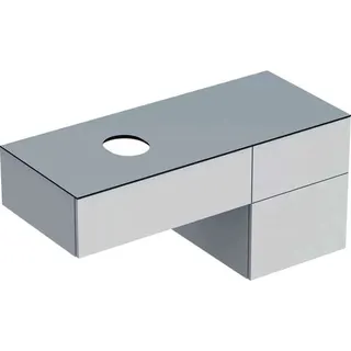Geberit VariForm US für AS-Waschtisch, m. 3 Schubl. 120x55x51cm, weiß lackiert matt – Bild 2