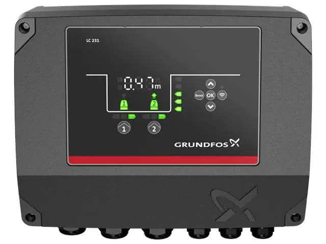 GRUNDFOS Steuer- und Regelsystem LC 231 2x 1-9 DOL 3x460 PI CE