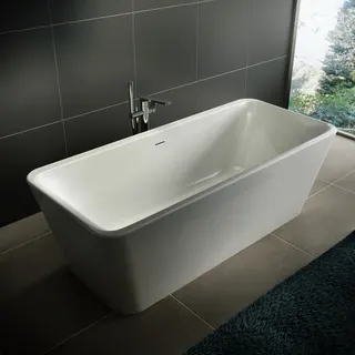 Ideal Standard freistehende Duo-Badewanne Tonic II m.Ablauf, 1800x800x600mm, Weiß – Bild 3