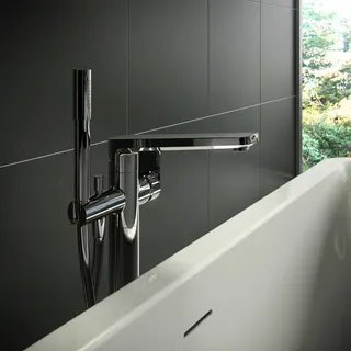 Ideal Standard freistehende Duo-Badewanne Tonic II m.Ablauf, 1800x800x600mm, Weiß – Bild 4