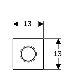 Geberit BetPl. Sigma01 zu UR-Strg. mit pneumatischer Sp-Ausl. weiß-alpin – Bild 4