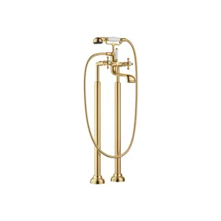 Dornbracht Wannen-2-Lochbatt. MADISON 25943360 Messing gebürstet (23kt Gold)