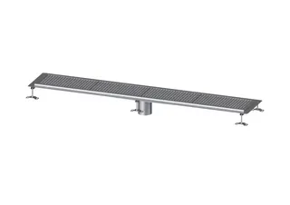 KESSEL-Kastenrinne Ferrofix Klebeflansch H: 15 mm, 300 x 2050 mm