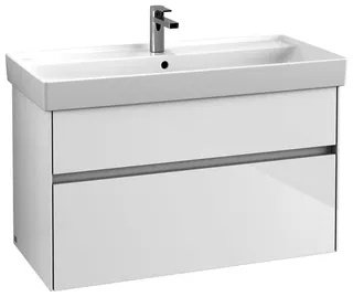 Villeroy & Boch WaschbeckenUS Collaro 954x546x444mm 2 Ausz. Waschbecken m.tig Glossy White – Bild 2