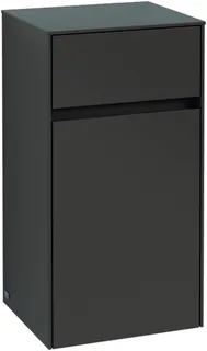 Villeroy & Boch Seitenschrank Collaro 404x748x349mm 1 Tür 1 Schublade A:re Glossy White