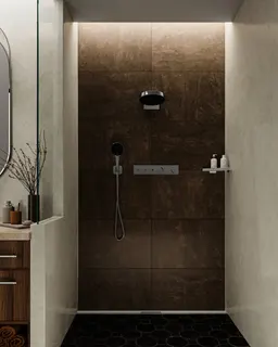Hansgrohe Thermostat Unterputz RainSelect Fertigset 2 Verbraucher chrom – Bild 2