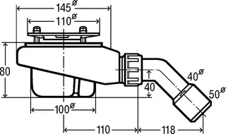 Viega Funktionseinheit Tempoplex 6961.1 in DN40/50 Kunststoff weiß – Bild 4