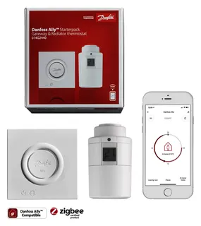 Danfoss elektr. Thermostat Ally, ZigBee 5-35C, für RA u. M30x1,5, PID-Regler – Bild 2