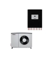STIEBEL ELTRON Luft-Wasser-Wärmepumpe WPL 13 ACS classic hybrid Set